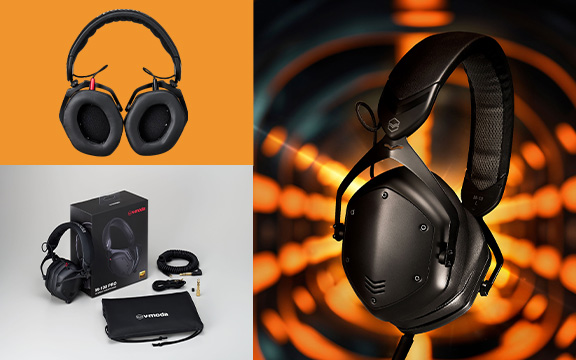 V-MODA Introduces M-100 PRO and M-10 Headphones