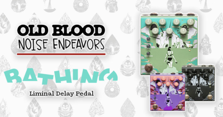 ADG Old Blood Noise Endeavours Launches Bathing – Liminal Delay Pedal