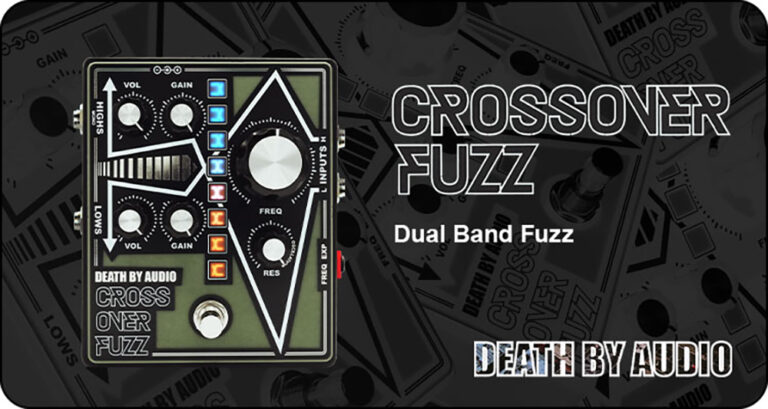 ADG Death By Audio Releases Crossover Fuzz – Dual-Band Fuzz Pedal