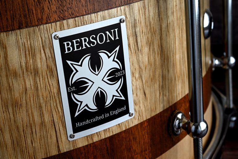 Bersoni Custom Drums – Launch of New Independent British Drum Maker