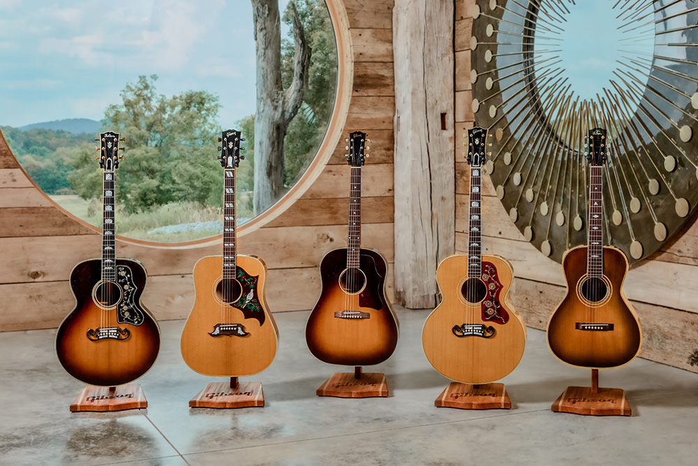 Gibson Custom Introduces Five New Murphy Lab Light Aged Acoustics ...