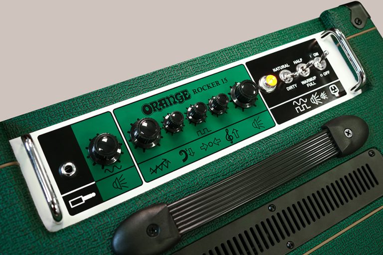 Limited Edition Orange Amplifiers Rocker 15 & 32
