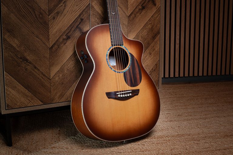 Faith Guitars Unveils New PJE Legacy FG4 Earth Satin Sunburst at NAMM 2026