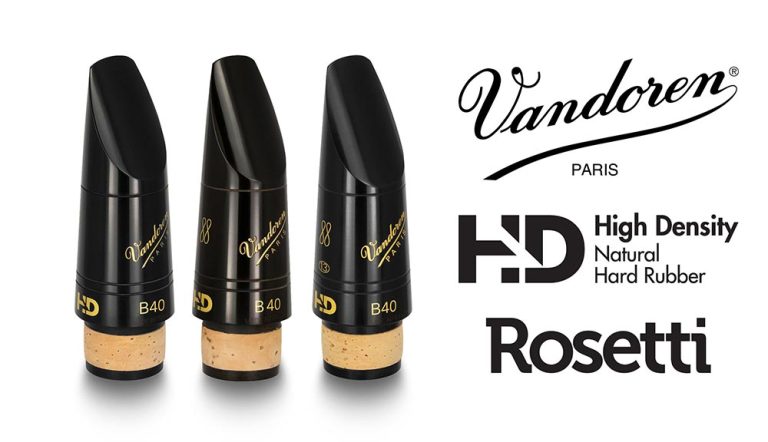 Vandoren Expands the HD Series with Three New B40 HD Mouthpieces for Bb Clarinet