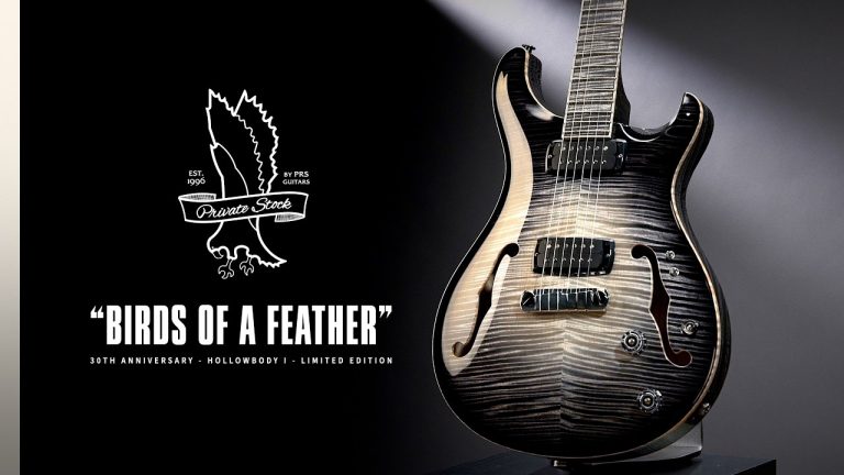 PRS Guitars Introduces Private Stock 30th Anniversary “Birds of a Feather” Hollowbody I Limited Edition