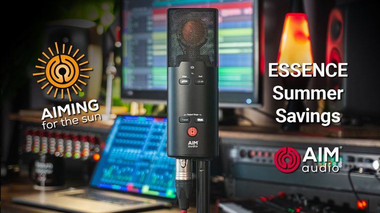 Aim Audio Launches Major Summer Price Drop on ESSENCE Studio Condenser Microphone