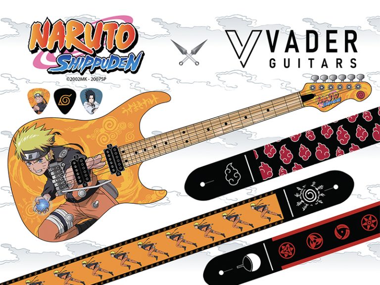 Vader Guitars Unleashes World’s First Officially Licensed NARUTO SHIPPUDEN Electric Guitar at AnimeCon UK 2026
