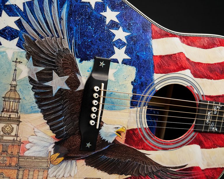 Martin Guitar Introduces the HD-28 Semiquincentennial, Honouring 250 Years of American Independence