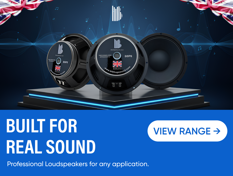 BishopSound – British-Made PA Speakers, Drivers & Replacement Parts – BishopSound Manufacturing & Design Ltd