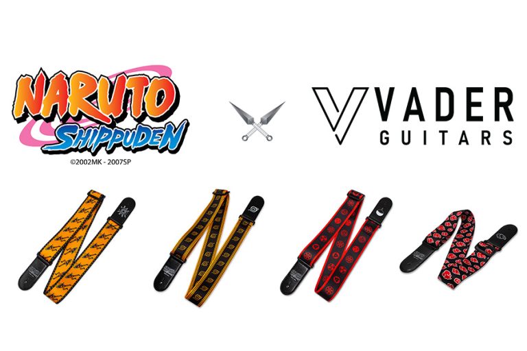 World’s First Series Officially Licensed NARUTO SHIPPUDEN Guitar Straps Now Available In UK