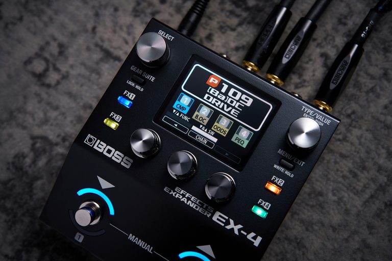 BOSS Releases EX-4 Effects Expander