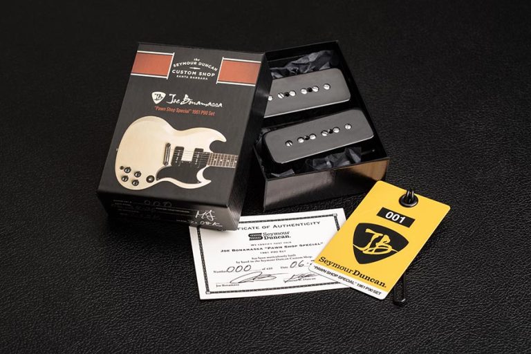 Seymour Duncan Introduces Joe Bonamassa “Pawn Shop Special” 1961 P90 Set