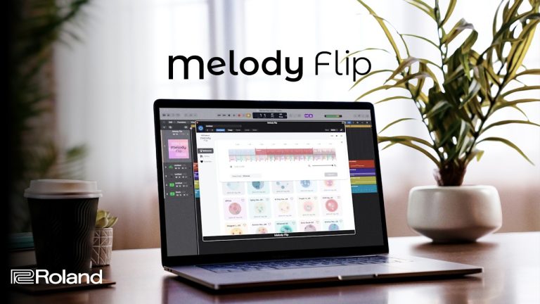 Roland Releases Melody Flip Creative Tool That Sparks New Ideas in Music Production